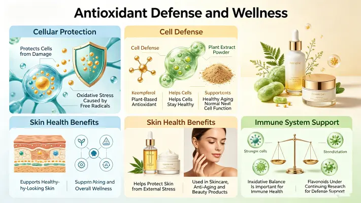 Kaempferol and Antioxidant Protection for Your Body Kaempferol and Antioxidant Protection for Your Body
