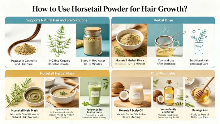 How to Use Horsetail Powder for Hair Growth How to Use Horsetail Powder for Hair Growth