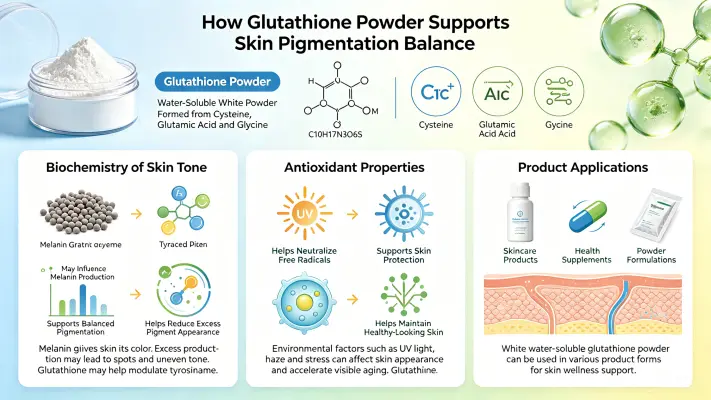 Bulk Glutathione Powder Fights Skin Pigmentation Bulk Glutathione Powder Fights Skin Pigmentation