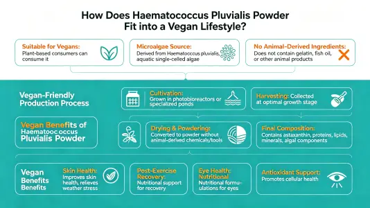 How Haematococcus Powder Fits a Vegan Lifestyle How Haematococcus Powder Fits a Vegan Lifestyle