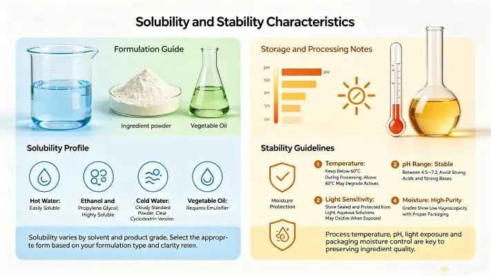 Solubility & Stability Characteristics