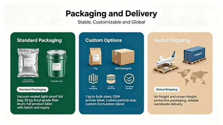 Packaging & Delivery Packaging & Delivery