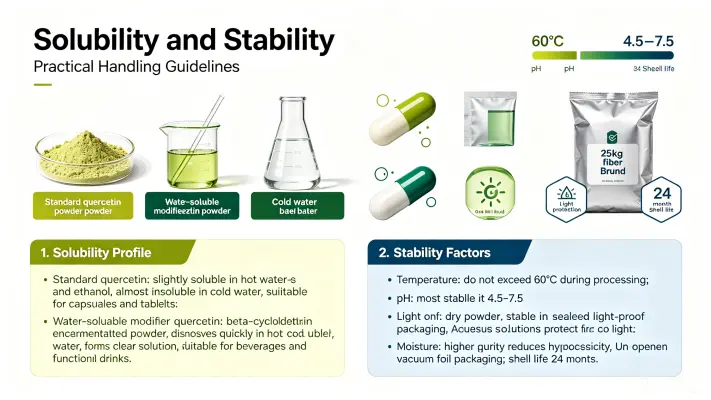 Solubility & Stability Characteristics