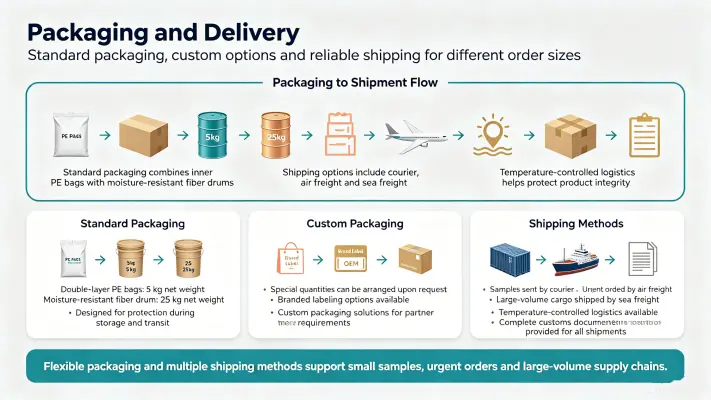 Packaging & Delivery Packaging & Delivery