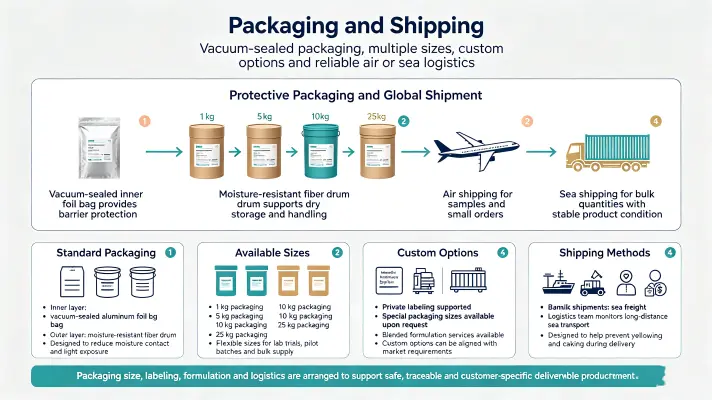 Packaging and Shipping