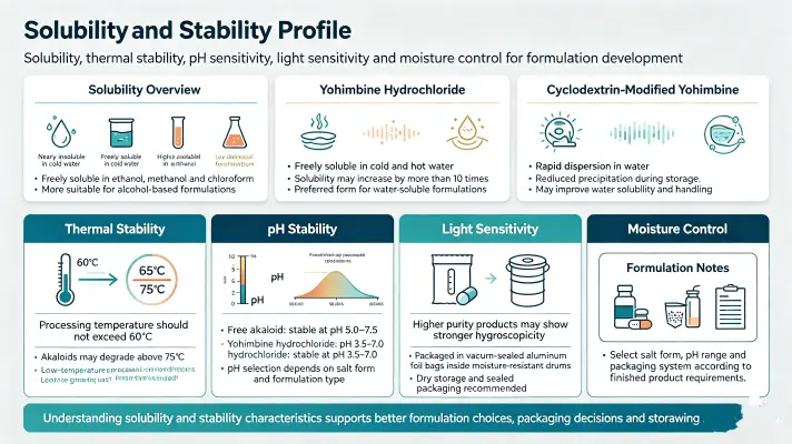 Solubility & Stability Characteristics Solubility & Stability Characteristics