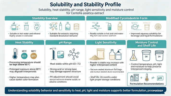 Solubility and Stability Characteristics Solubility and Stability Characteristics
