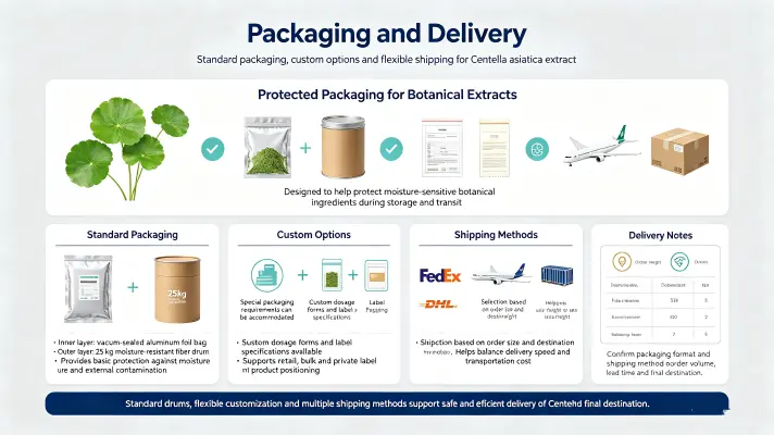 Packaging and Delivery