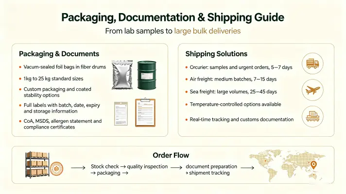 Packaging & Delivery Packaging & Delivery