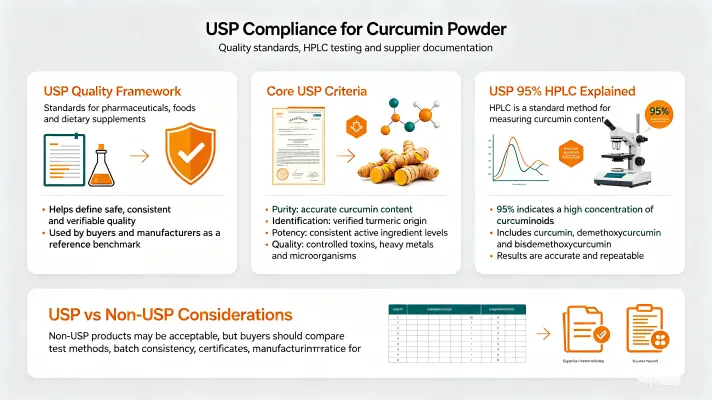 Understanding USP Compliance for Curcumin Powder