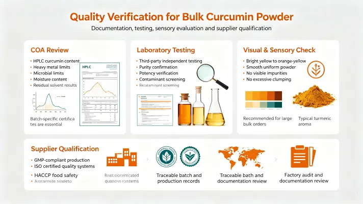 How to Verify the Quality of Curcumin Bulk Powder How to Verify the Quality of Curcumin Bulk Powder