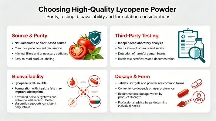 How to Choose Quality Lycopene Powder How to Choose Quality Lycopene Powder