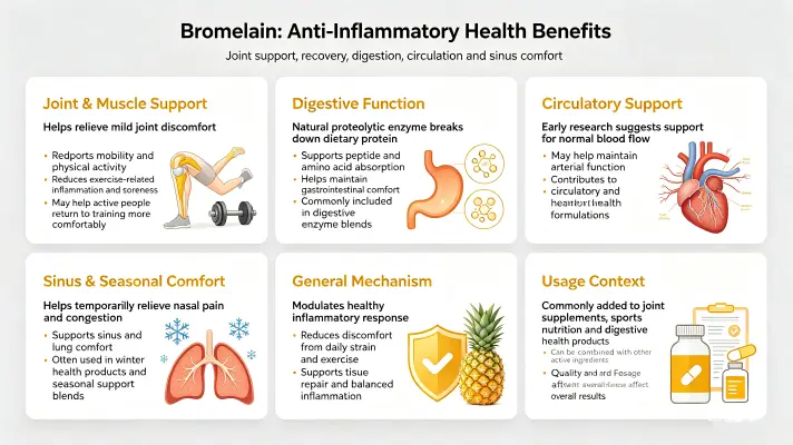 Top Anti-Inflammatory Benefits of Bromelain
