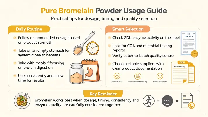 How to Take Pure Bromelain Powder Effectively How to Take Pure Bromelain Powder Effectively
