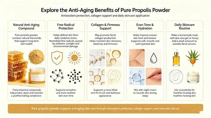 Discover the Anti-Aging Benefits of Pure Propolis Powder
