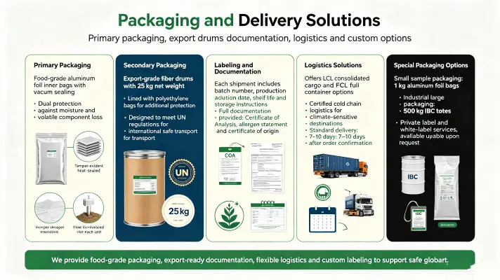 Packaging & Delivery Packaging & Delivery