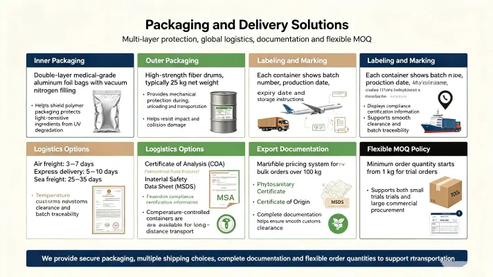 Packaging & Delivery Packaging & Delivery