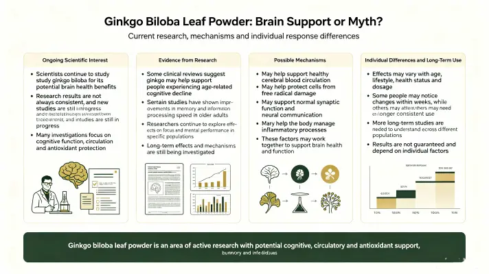 Ginkgo Biloba Leaf Powder