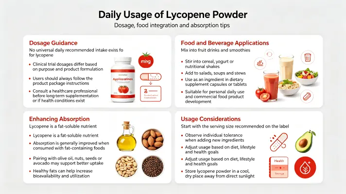 How to Use Lycopene Powder Daily How to Use Lycopene Powder Daily