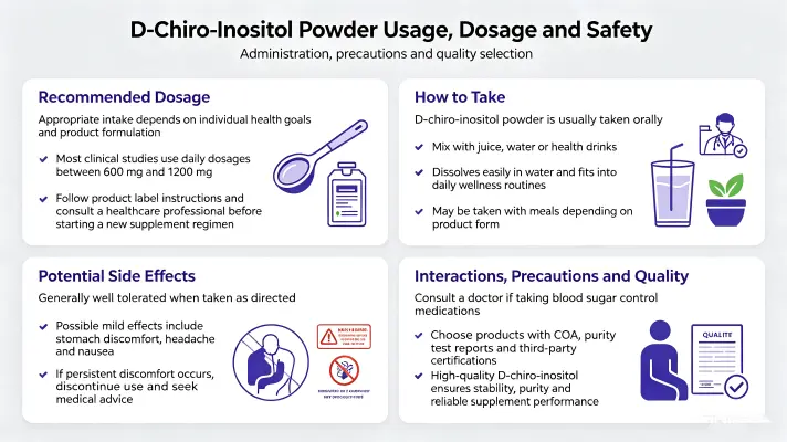 D Inositol Powder Usage, Dosage, and Safety Tips D Inositol Powder Usage, Dosage, and Safety Tips