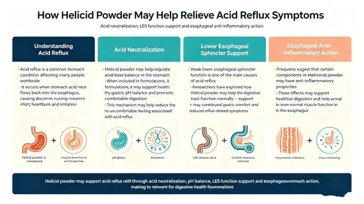 How Helicid Powder Helps Reduce Acid Reflux Symptoms