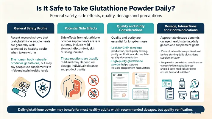 Is Daily Use of Glutathione Powder Safe