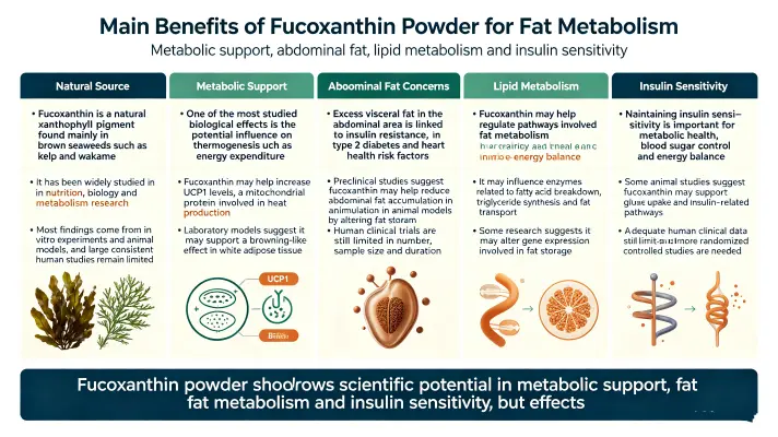 Top Benefits of Fucoxanthin Powder for Fat Burn Top Benefits of Fucoxanthin Powder for Fat Burn