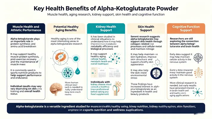 Key Health Benefits of Alpha Ketoglutarate Powder