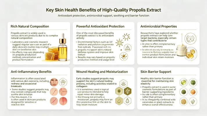 Top Benefits of Best Propolis Extract for Skin Health Top Benefits of Best Propolis Extract for Skin Health