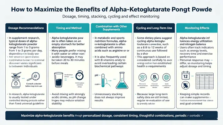 How to Get the Most Out of Alpha Ketoglutarate Powder