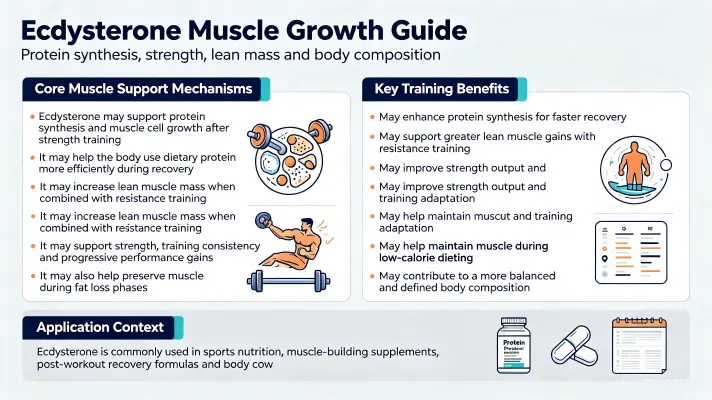 Top Benefits of Ecdysterone for Muscle Growth Top Benefits of Ecdysterone for Muscle Growth