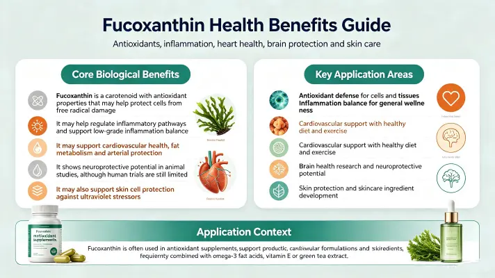 Top Health Benefits of Fucoxanthin Supplements
