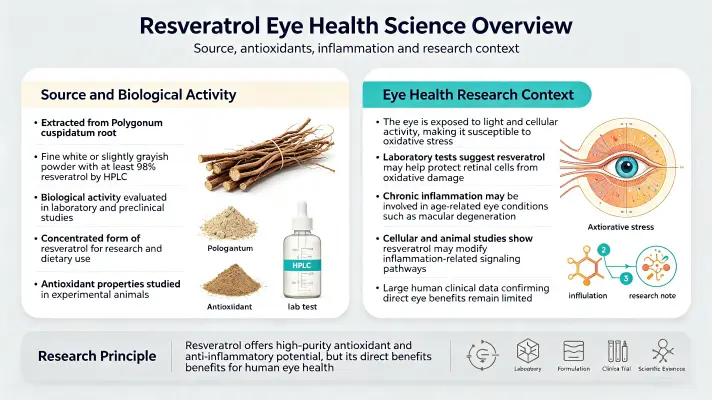 How Pure Resveratrol Powder Benefits Eye Health How Pure Resveratrol Powder Benefits Eye Health