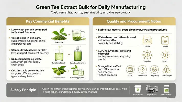 Why You Should Choose Green Tea Extract Bulk for Daily Use Why You Should Choose Green Tea Extract Bulk for Daily Use