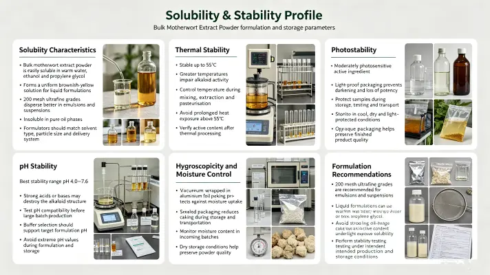 Solubility & Stability Profile Solubility & Stability Profile