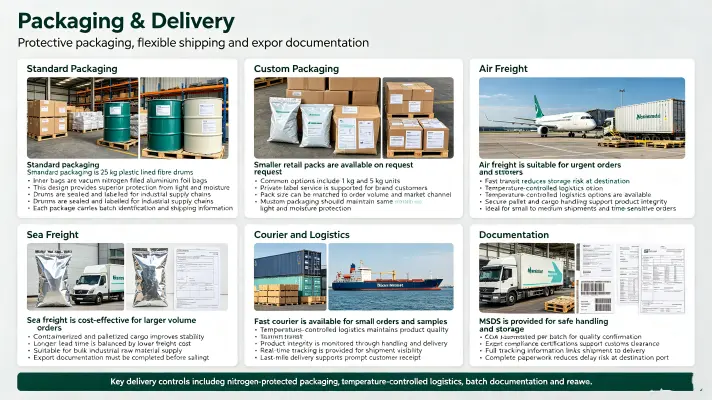 Packaging & Delivery