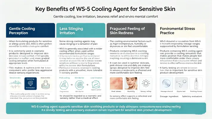 Top Benefits of WS 5 Cooling for Sensitive Skin Top Benefits of WS 5 Cooling for Sensitive Skin
