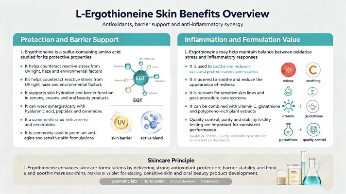 Top Benefits of L-Ergothioneine Powder for Skin HealthTop Benefits of L-Ergothioneine Powder for Skin Health Top Benefits of L-Ergothioneine Powder for Skin HealthTop Benefits of L-Ergothioneine Powder for Skin Health