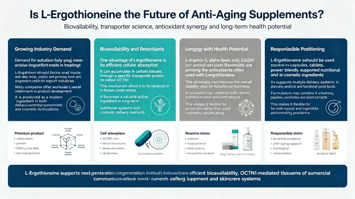 Is L-Ergothioneine the Future of Anti-Aging Supplements