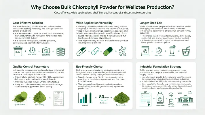 Why Buy Chlorophyll Powder in Bulk for Wellness