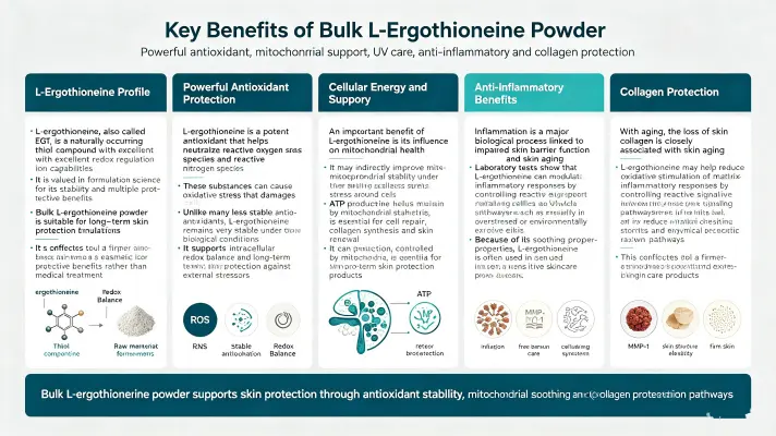 Top Benefits of Bulk L Ergothioneine Powder Top Benefits of Bulk L Ergothioneine Powder