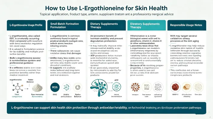 How to Use L Ergothioneine for Skin Health How to Use L Ergothioneine for Skin Health