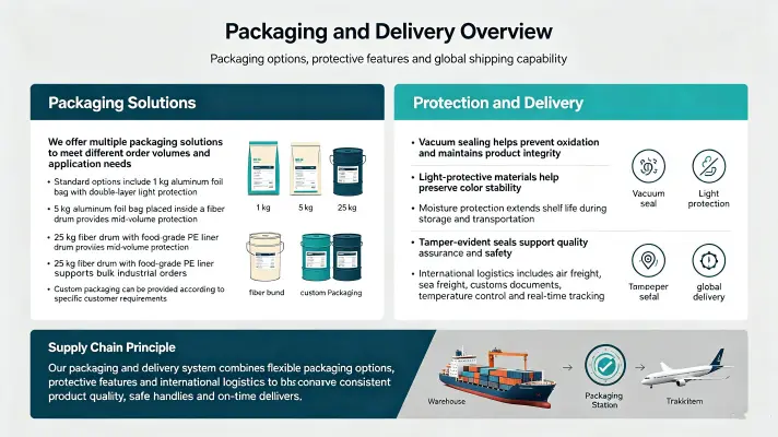 Packaging & Delivery Packaging & Delivery