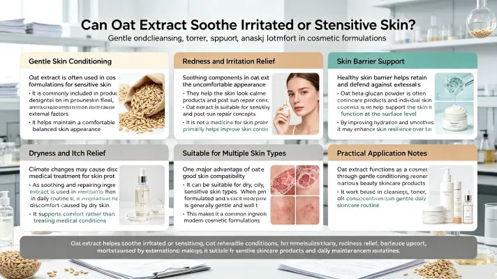 Can Oat Extract Soothe Irritated or Sensitive Skin Can Oat Extract Soothe Irritated or Sensitive Skin