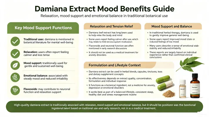 Top Benefits of Best Damiana Extract for Mood Top Benefits of Best Damiana Extract for Mood