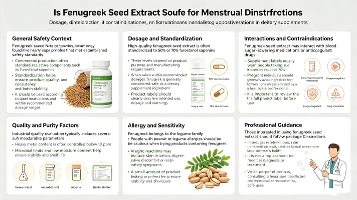 Is Fenugreek Seed Extract Safe for Menstrual Relief Is Fenugreek Seed Extract Safe for Menstrual Relief