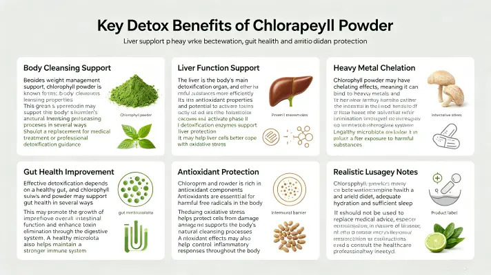 Top Benefits of Chlorophyll Powder for Detox Top Benefits of Chlorophyll Powder for Detox
