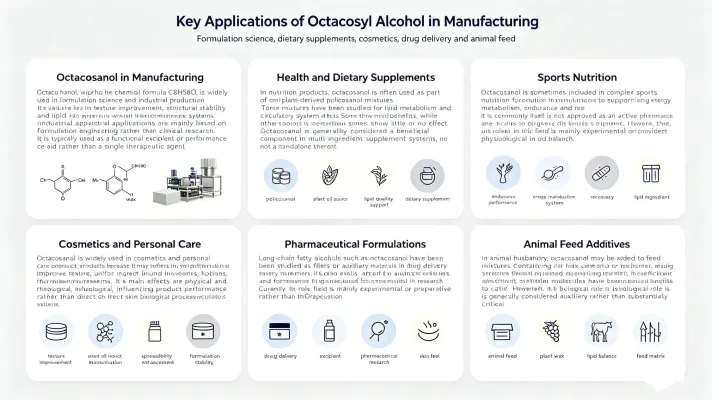 Key Applications of Octacosyl Alcohol in Manufacturing