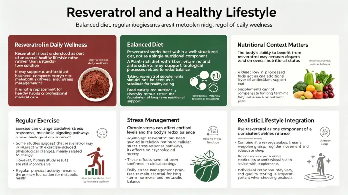 Resveratrol and a Healthy Lifestyle