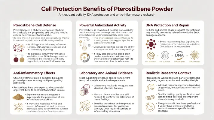 The Cellular Protection Benefits of Pterostilbene Bulk Powder